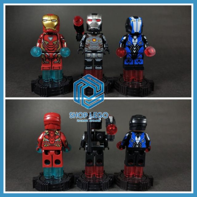 Xếp hình Black Widow Hawkeye Ant man Pepper Thor War Machine Nebula Nick Fury Captain America Lego Minifigures SY1311