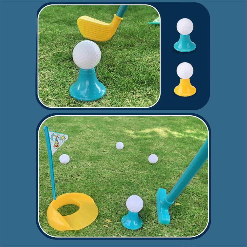 Bộ Gậy Đánh Golf Bằng Nhựa Mini Nhiều Màu Vui Nhộn Cho Bé