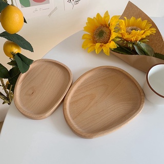 Khay gỗ đựng đồ ăn hỗ trợ chụp ảnh trang trí phong cách Nhật Bản