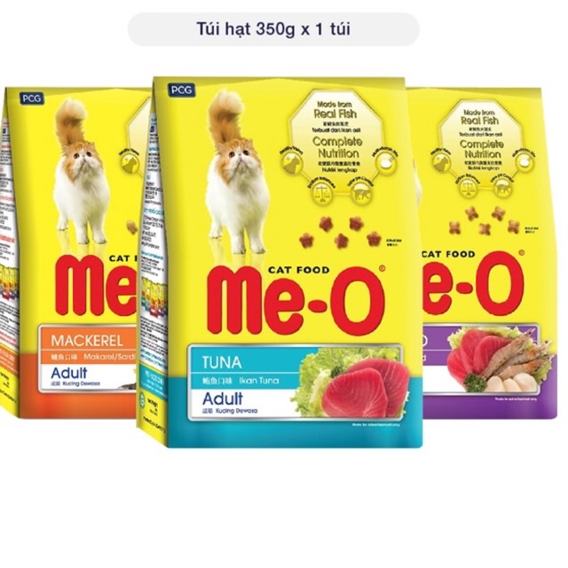 350g - 400g Me-O thức ăn hạt cho mèo con và trưởng thành ___