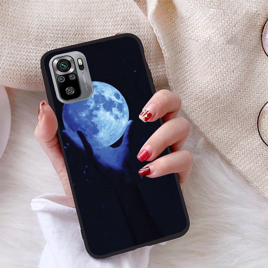 Ốp lưng Xiaomi Redmi 10 - Redmi Note 10 4G / 5G - Redmi Note 10 Pro - Redmi Note 10s  mặt kính bóng cực sang trọng.