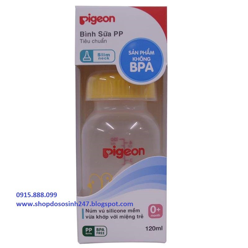 Bình sữa cho trẻ sơ sinh 120ml