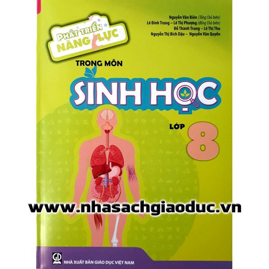 Sách - Phát triển năng lực trong môn Sinh học 8