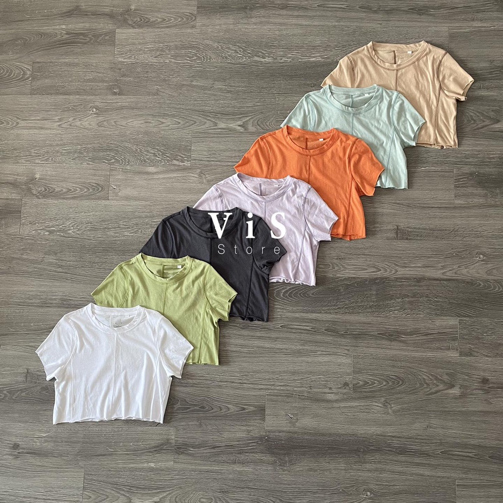 ÁO CROPTOP THUN NỮ MỀM MÁT