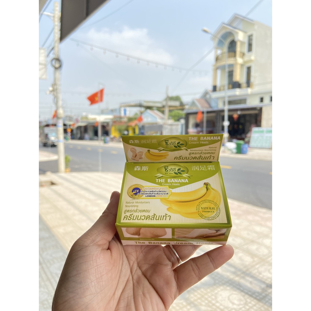 KEM TR* NỨT GÓT CHÂN THÁI LAN BANANA HEEL CREAM