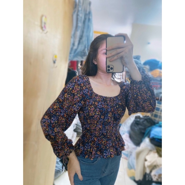Áo nữ Smocking dư xịn