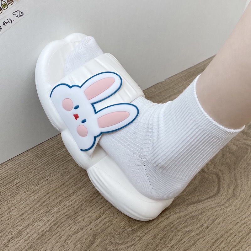 Dép thời trang nữ móng ngựa mẫu thỏ dễ thương fullsize