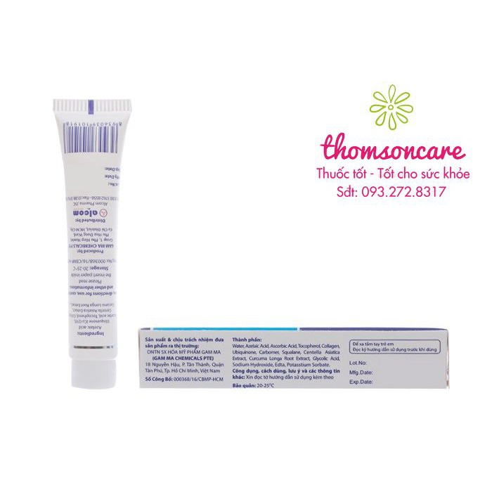 Derma Forte - Kem làm giảm mụn ẩn, trứng cá, đầu đen, làm mềm và làm mờ sẹo dưỡng da trắng mịn - Tuýp 15g | BigBuy360 - bigbuy360.vn