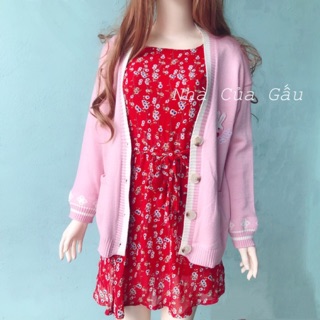 Khoác Cardigan len mịn đẹp Hàn Quốc ( Ảnh thật)