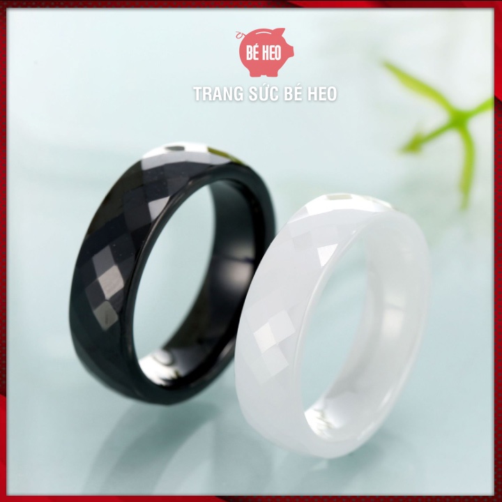 Nhẫn gốm cao cấp Trang sức Bé Heo BHN134