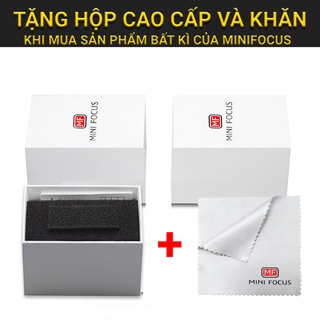 Hộp đồng hồ mini focus cao cấp + khăn lau đồng hồ