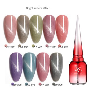 Sơn Gel Mắt Mèo As mã AKY chai đỏ nhọn chính hãng 15ml