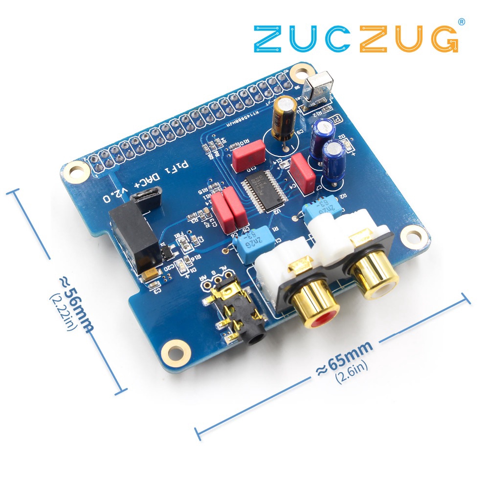 Raspberry pi 2 HIFI DAC I2S Interface Special HIFI DAC Audio Sound Card Modulecompatible raspberry pi B+ pi2