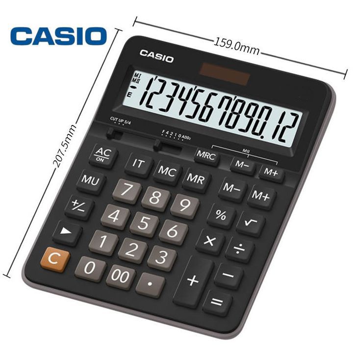 Máy tính Cỡ to 14 số Casio GX-14B Chính hãng BH 7 năm