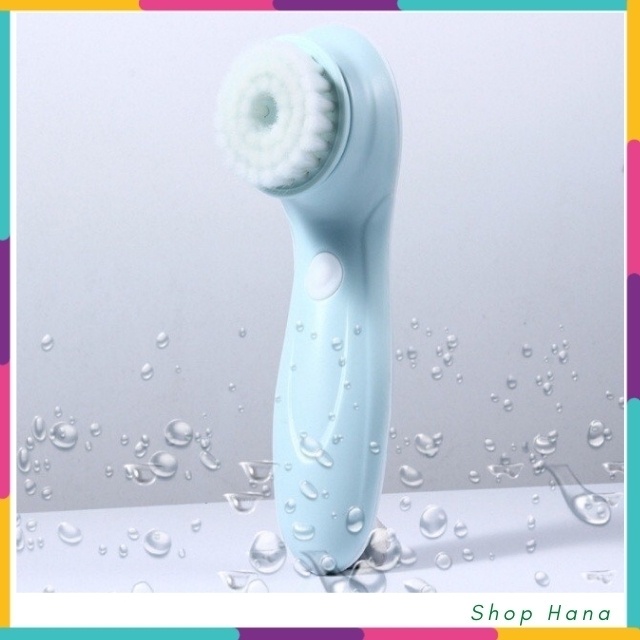 Máy rửa mặt mini xoay 360 độ dụng cụ làm đẹp và chăm sóc da tại nhà cho các chị em HNH023
