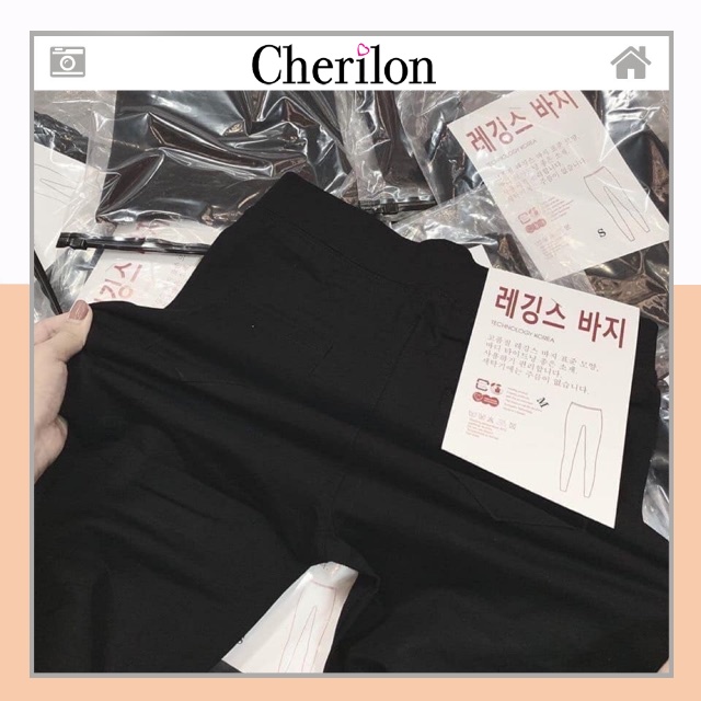 Quần legging nữ xuất hàn  Cherilon