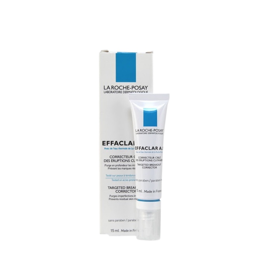 Kem Chấm Mụn Chuyên Biệt La Roche Posay Effaclar A.I. Targeted Breakout Corrector 15ml