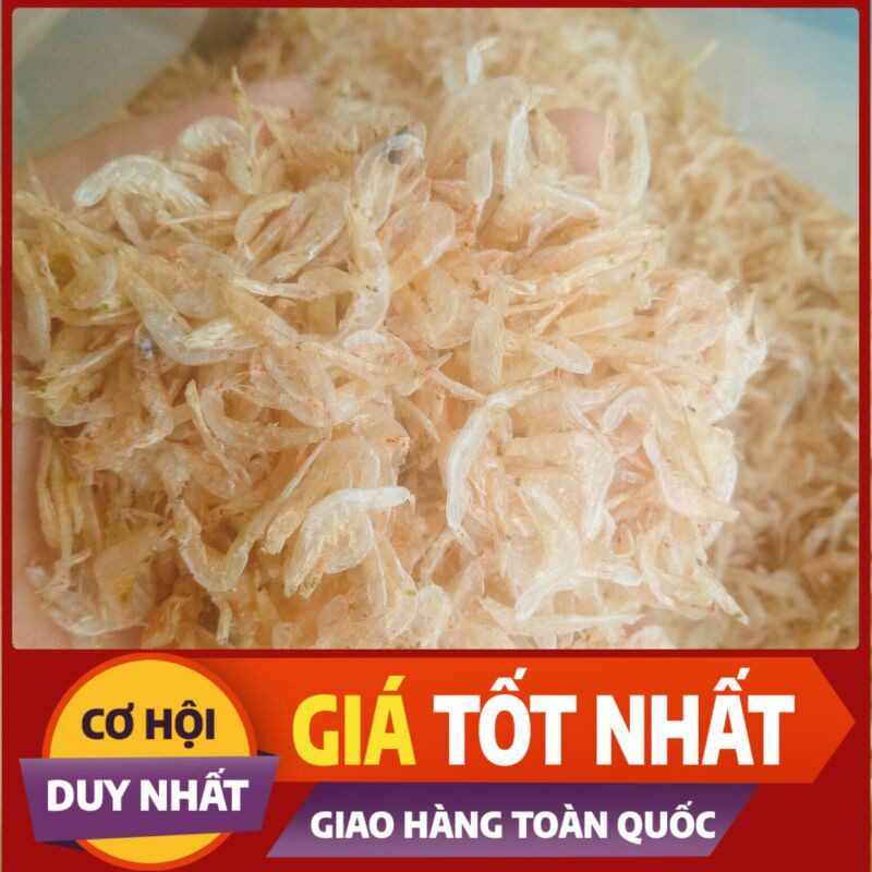 Ruốc khô, Tép biển  khô Nghệ An size 1kg  loại ngon nhất, con to, nấu canh ngọt nước, rim, rang tùy ý