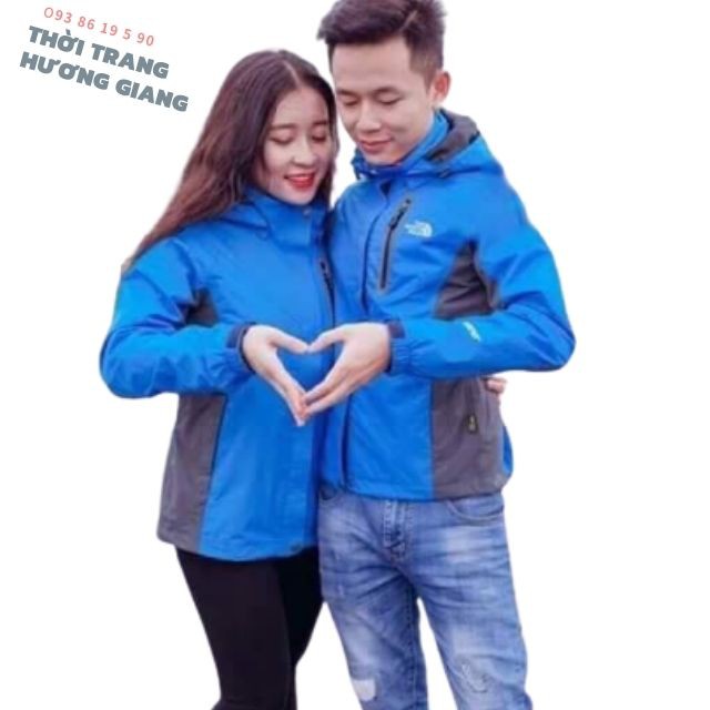 Sẵn hàng Áo gió the north face 2 lớp dày nhiều màu