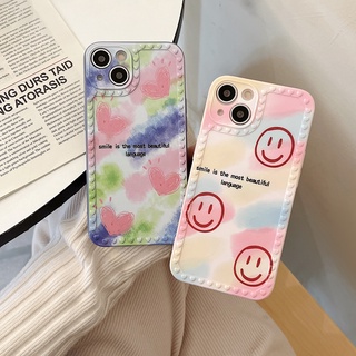 Ốp Điện Thoại Silicon Mềm Chống Sốc Hình Mặt Cười Cho IPhone 6 6s 7 8 Plus 13 11 12 Pro Max XR X S XS SE 2