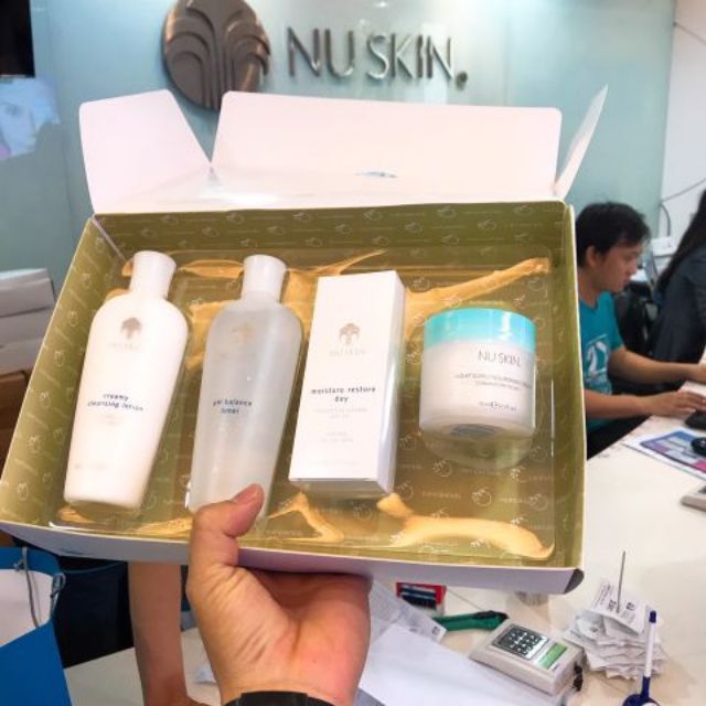 Bộ 4 sp Nutricentials cho da dầu Nuskin
