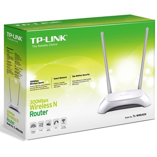 TP-LINK TL-WR840N - Bộ phát Wifi/Router chuẩn N Không Dây tốc độ 300Mbps CHÍ NH HÃNG
