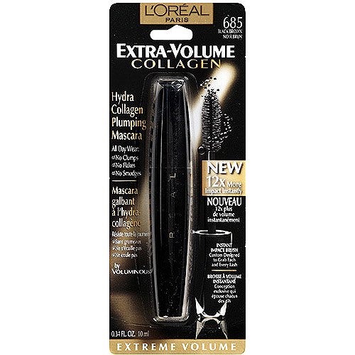 Mascara L'oreal Volouminous Extra Volume Collagen 10ml (US) - 685 Black Brown