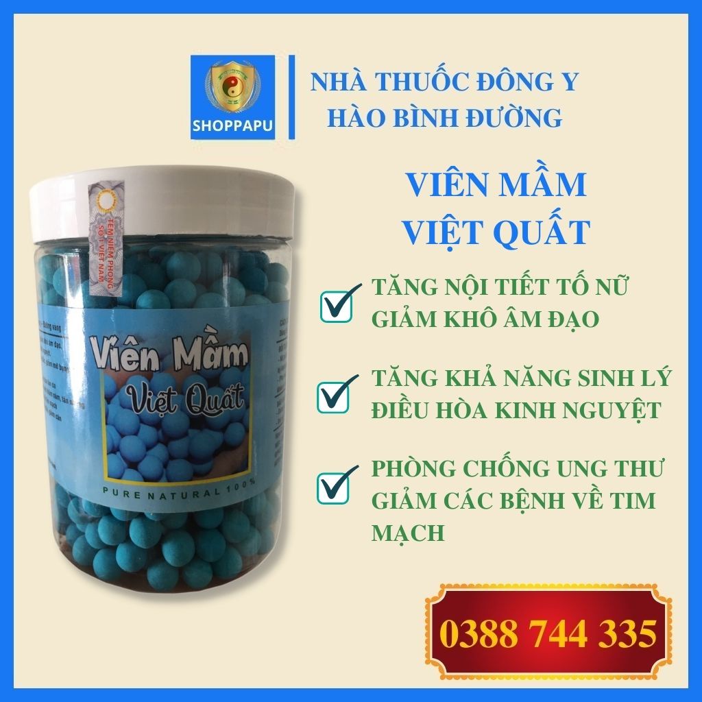 500gr Viên Uống Mầm Đậu Nành Nguyên Xơ Việt Quất Tăng Vòng 1, Cân Bằng Nội Tiết Tố Nữ, Giảm Cholesterol