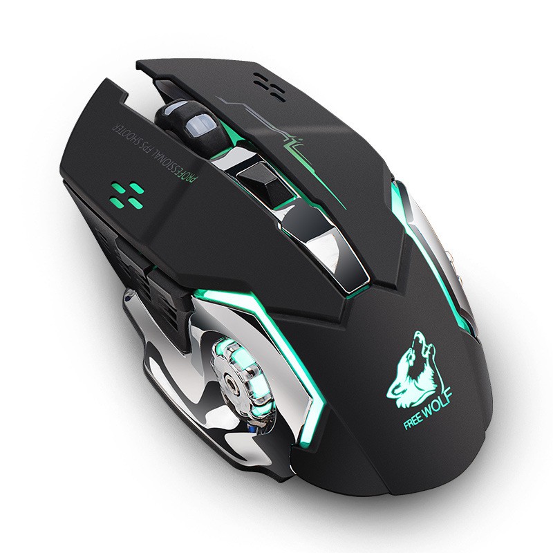 Chuột Pin Sạc không dây Free Wolf X8 Chuyên Gamer | BigBuy360 - bigbuy360.vn