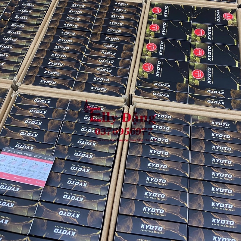 Kim Máy Pen KYOTO, kim pen siêu bén dùng cho cả máy pen tattoo và thẩm mỹ