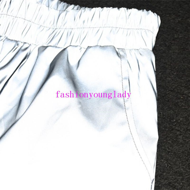 Quần jogger phong cách đường phản quang cho nữ | BigBuy360 - bigbuy360.vn