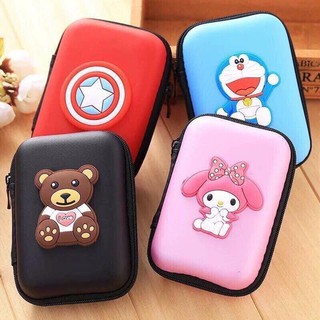 Bao da để tai nghe, sạc điện thoại/ hộp đựng tai nghe, sạc điện thoại Lprooo