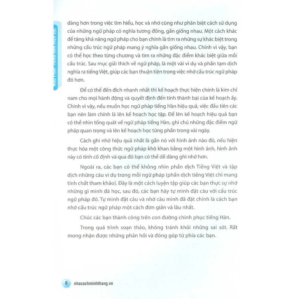 Sách - Ngữ pháp tiếng hàn hiện đại