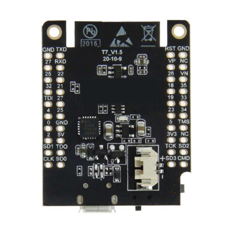 Bảng Mạch Mở Rộng Kèm Pin Cho Trình Điều Khiển Phát Triển TTGO-T7 V1 5 Mini32