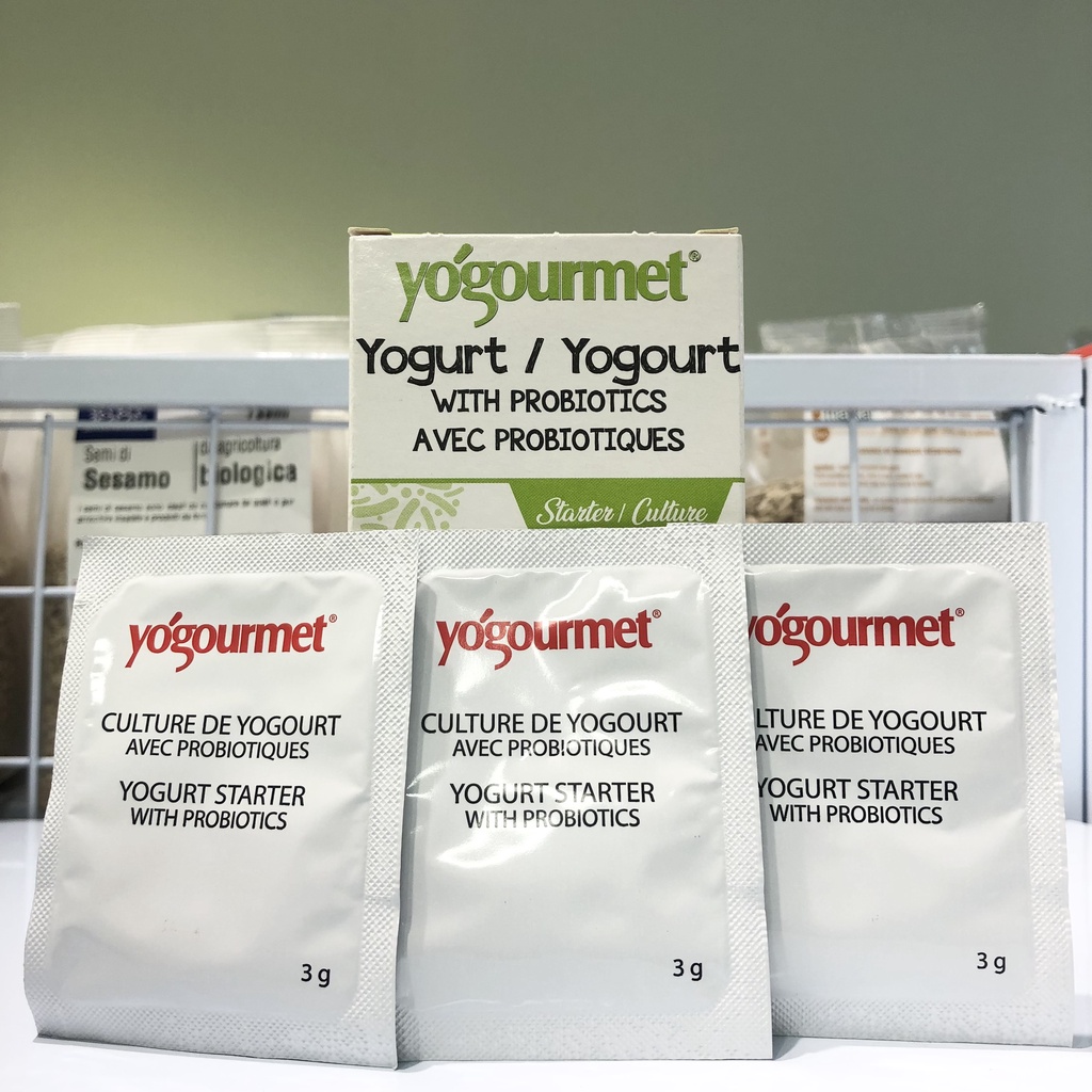 Bột men làm sữa chua lợi khuẩn Probiotic Yogourmet