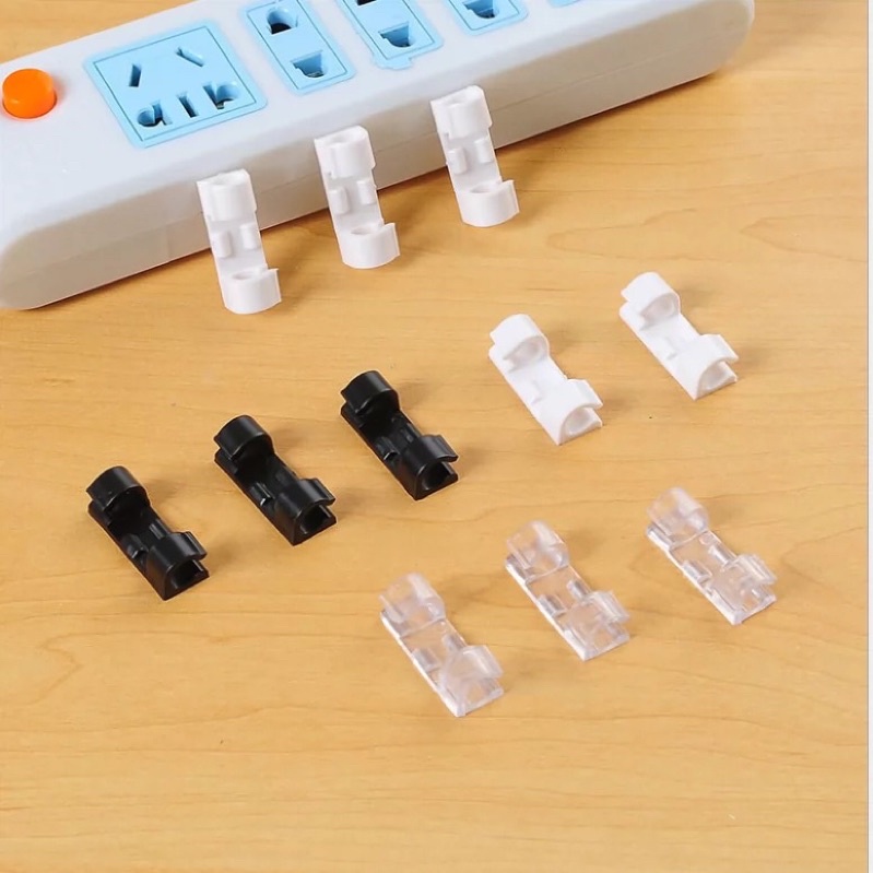 Nẹp Dây Điện Dán Tường Keo Nano Siêu Dính Thế Hệ Mới , Kẹp Dây Điện Cố Định an toàn tiện lợi dễ lắp đặt.