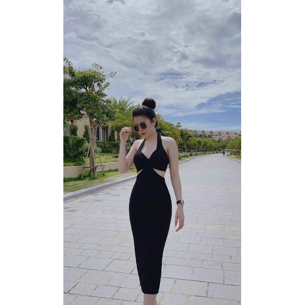 Đầm Body 2 Dây Yếm Hở Lưng Xốp Kim Cương Thích Hợp Mặc Đi Tiệc Đi Làm Đi Chơi Phù Hợp Với Mọi Phong Cách NEW UNISEX