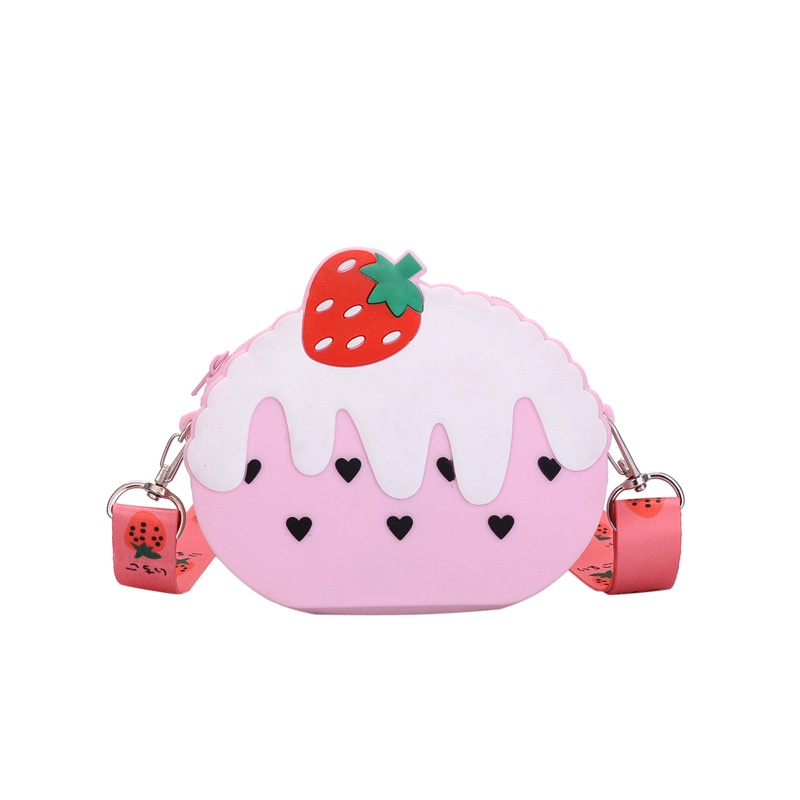 Túi Đeo Vai Đựng Tiền Xu Kiểu Dáng Hoạt Hình Dễ Thương Cho Bé