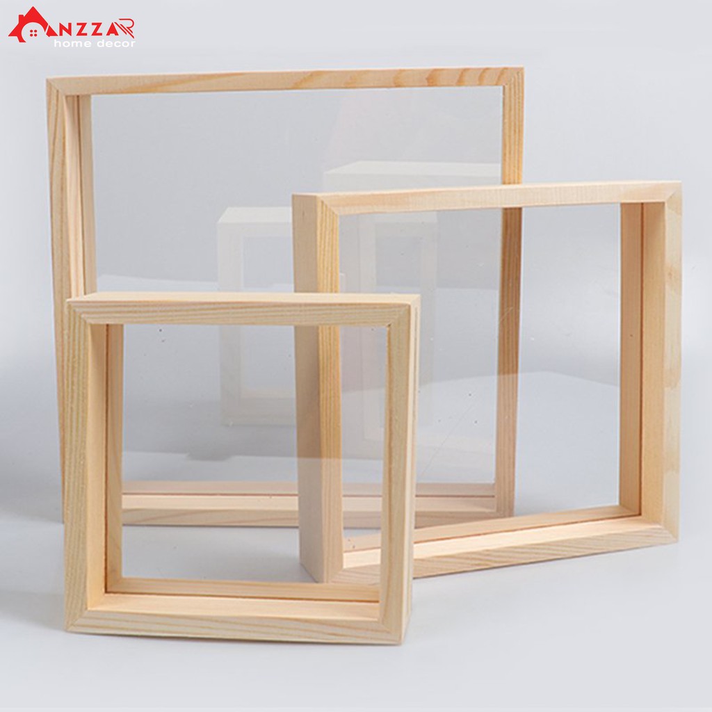 Khung ảnh gỗ để bàn, khung ảnh trang trí Anzzar 10x15 | BigBuy360 - bigbuy360.vn