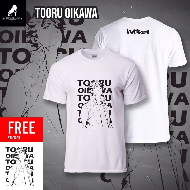 HOT🔥 Áo Phông Haikyuu Tooru Oikawa mẫu mới cực chât