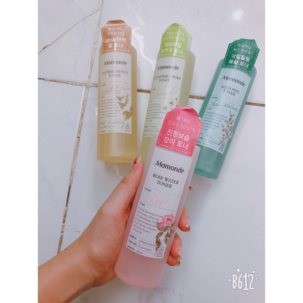 Nước Hoa Hồng Mamonde Flower Toner 250ml