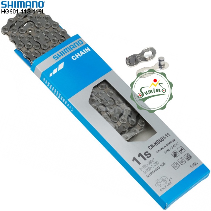 Sên xe đạp - Xích SHIMANO CS-HG601-116L 11 Speed - Full box chính hãng