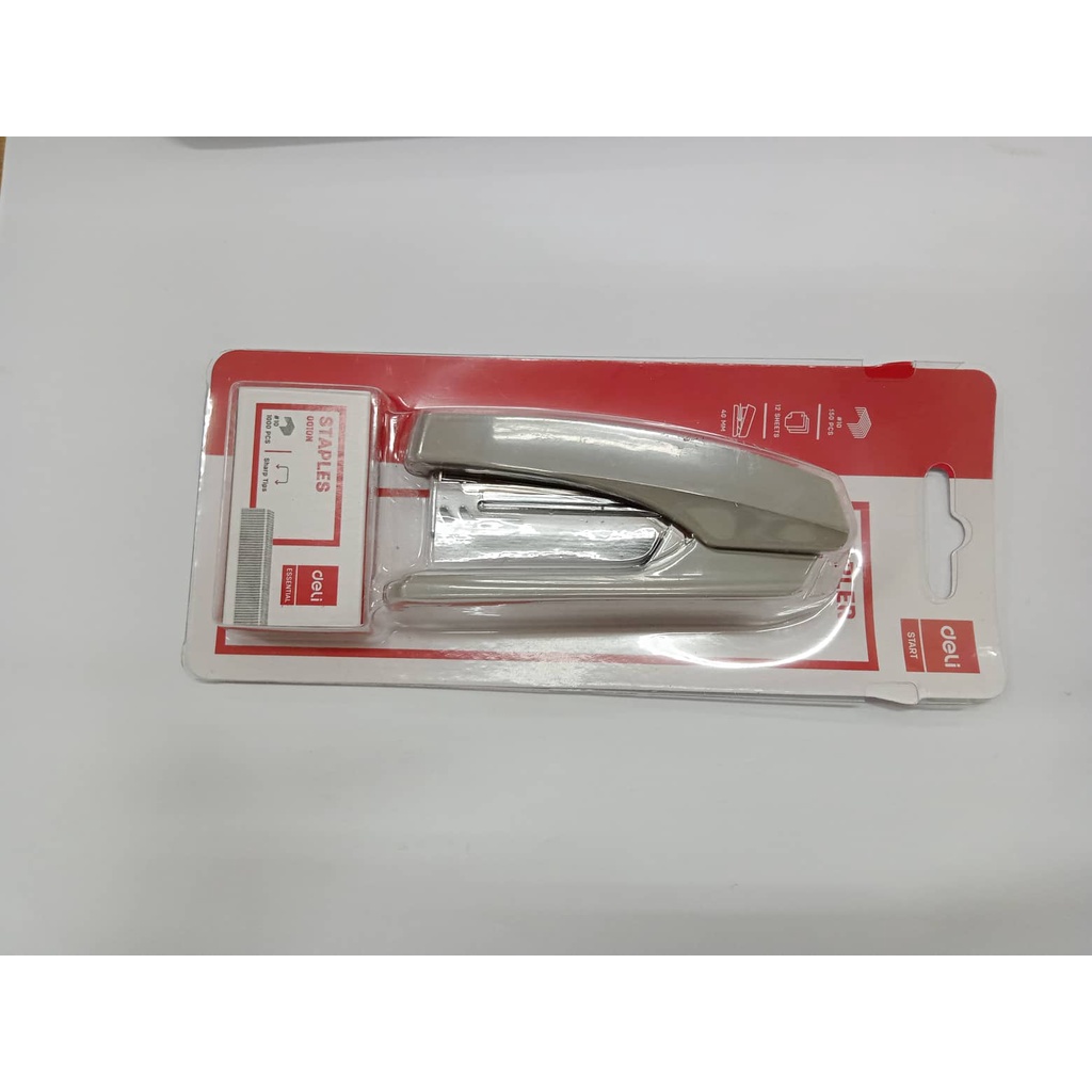 [Lộc'sArtStore] Đồ bấm kim Deli L02381 tặng kem hộp kim số 10