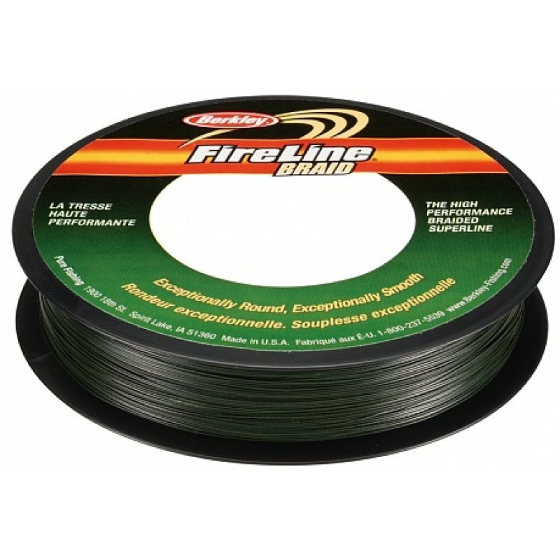 Dây bện câu cá siêu bền Berkley Fireline Braid 300yd