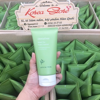 Sữa rửa mặt trà xanh Innisfree Green Tea Foam Cleaser 150ml