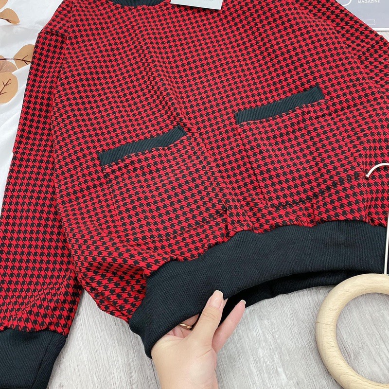 Áo dạ len, ảnh thật, bao chất