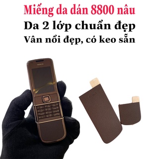 Miếng da dán Nokia 8800 màu nâu// Bộ da dán nokia 8800 nâu saphire