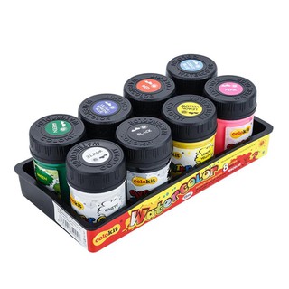 Vỉ 8 hộp màu nước thiên long waco-03