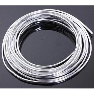 [ Cuộn 15m] Nẹp Viền Chữ U Mạ Crom Trang Chống Va Đập Và Trang Trí Nội Ngoại Thất Ô Tô - Mộc Lan Car