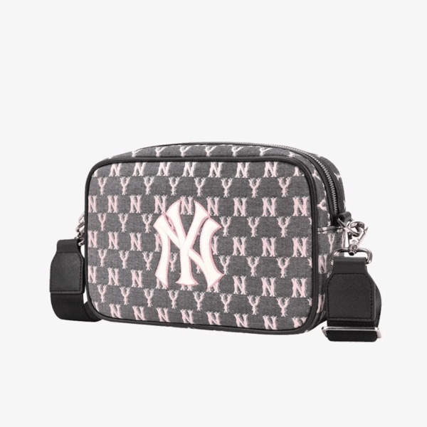 [CHÍNH HÃNG] TÚI ĐEO CHÉO MLB Jacquard Cross Bag New York Yankees MONOGRAM - *LIGHTING* - 32BGDC011-50L
